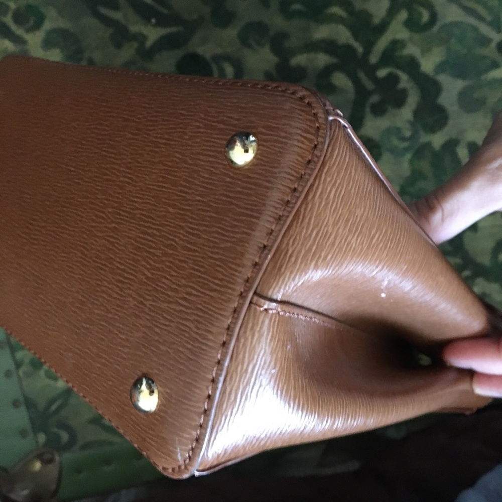 Ralph Lauren Brown Satchel Bag - Picture 2 of 7